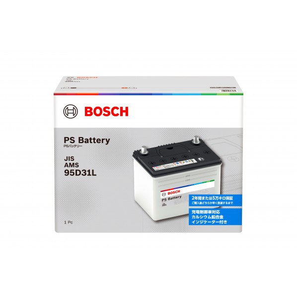ボッシュ AMS ハﾞッテリー なおなお書き Battery （粍 長さX幅X高さ_x000D_ 302X172X220 PSA-95D31L 1個