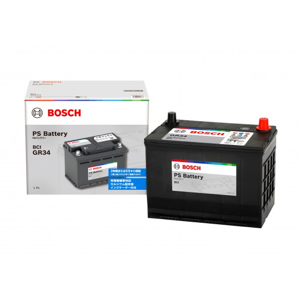 ボッシュ ハﾞッテリー PS Battery （mm 長さX幅X高さ_x000D_ 260X173X205 PS-GR34 1個