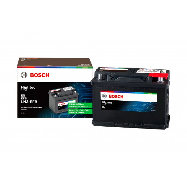 ボッシュ EFB ハﾞッテリー Hightec （mm 長さX幅X高さ_x000D_ 278X175X190 HT-LN3-EFB 1個｜DIY FACTORY ONLINE SHOP