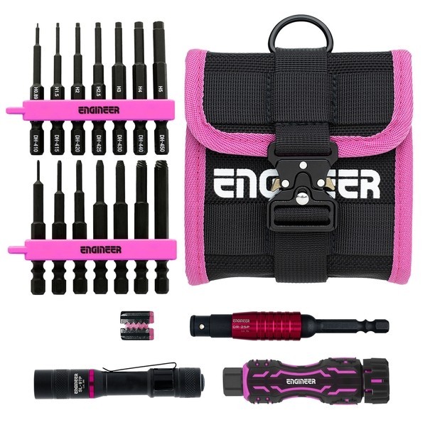 科学技術者(ENGINEER) 螺旋釘受け答えQ仕掛けるPINK\u0026BLACK DXZ-45P 1式