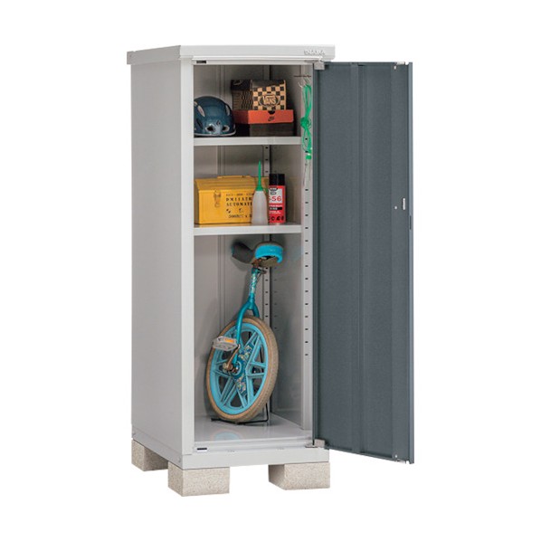 ※法人専用品※イナバ 物置 アイビーストッカー BJX-067D CG チャコールグレー G767P1 1台