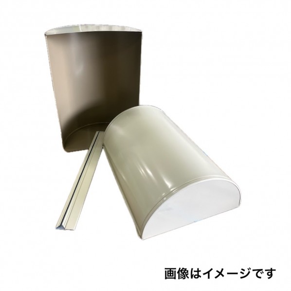 ※法人専用品※旭産業(外装材) フランジカバー ラッキング 350Φ&times;200L ニュークリーム 1個｜DIY FACTORY ONLINE SHOP