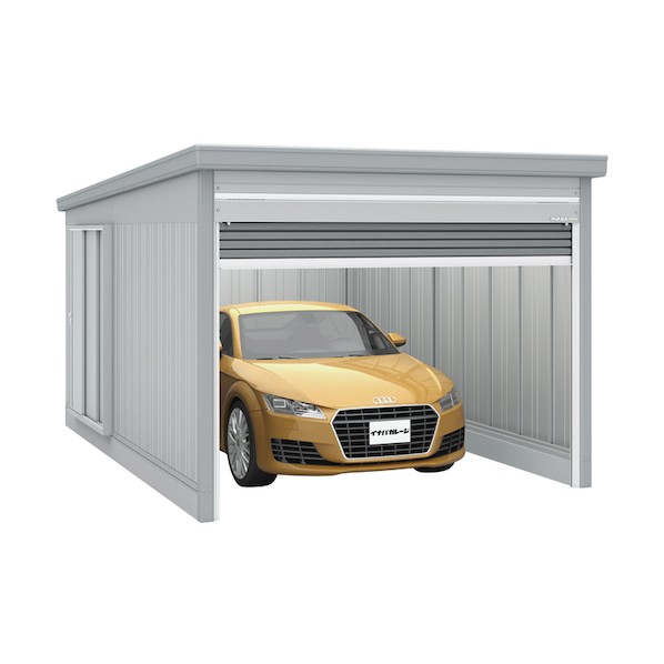 ※法人専用品※イナバ ガレージ ガレーディア GRN-3147S N 豪雪型 高基礎 結露付 スノーグレー スノーグレー AFH62C 1台|DIY FACTORY ONLINE SHOP