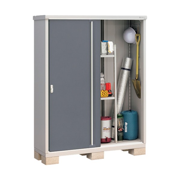 ※法人専用品※イナバ 物置 シンプリー MJX-155EP CG チャコールグレー G755K1 1台|DIY FACTORY ONLINE SHOP