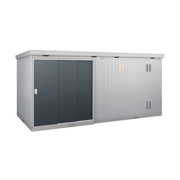 イナバ 屋根裏部屋 フォルタプラス FP-5226HT (標耐) 多雪型 なおなお書き プラチナしろがね色 GJNM7B 1台