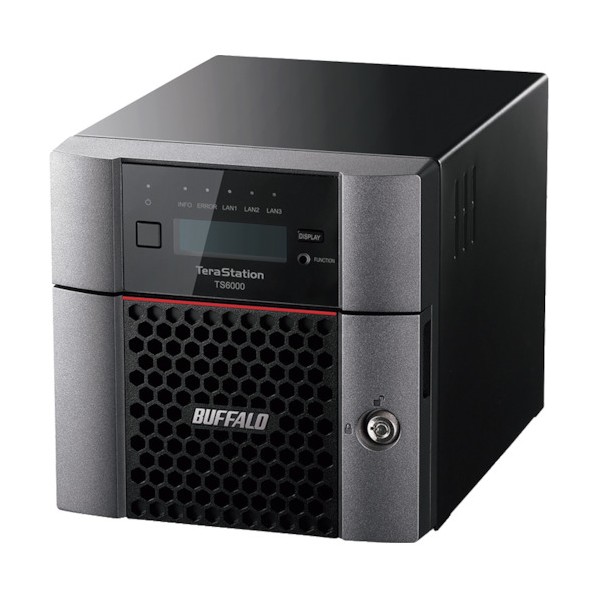 バッファロー TeraStation TS6200DNシリーズ 2ベイ デスクトップNAS 4TB TS6200DN0402 1個