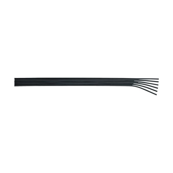 潤工社 フラットチューブUFF 3-4×2.5mm 50m 黒 UFF-04-3-50 1点