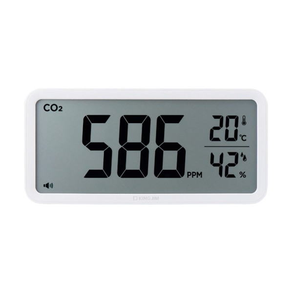 ザラージCO2モニター シロ CD100-W 1台