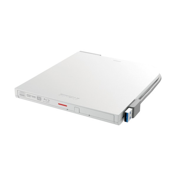 USB3.2(Gen1)対応 ポータブルBDドライブ 書込ソフト添付 ホワイト BRXL-PTV6U3-WHB 1個