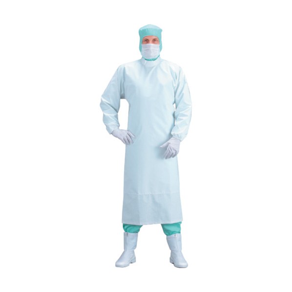 MCC CLEAN 耐薬品性カッポウ衣Lサイズ N207FY/AL 1点｜DIY FACTORY ONLINE SHOP