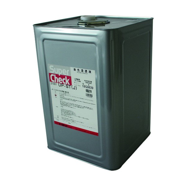 マークテック スーパーチェック 浸透液 UP-ST(J) 18L缶 C002-0021001 1点