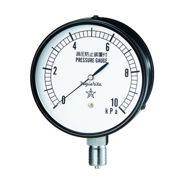 右下精器 微圧計 圧力レンジ0～40kPa 接続部サイズG3/8B CA411-211-40KPA 0｜DIY FACTORY ONLINE SHOP