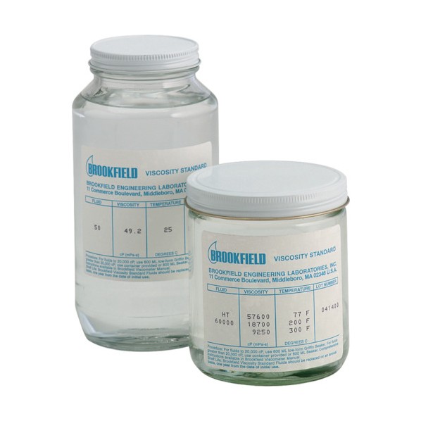 ブルックフィールド社(BROOKFIELD) ブルックフィールド判定基準粘度液 約946mL 50CPS 1個