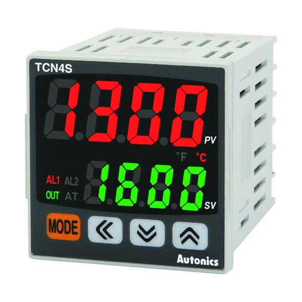 マルヤス電業 2段表示型温度調節器 TCN4S-22R 1点