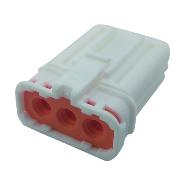 ミネベアコネクト テック 防水コネクタ F端子用ハウジング CE01A6-03N0-03 500個
