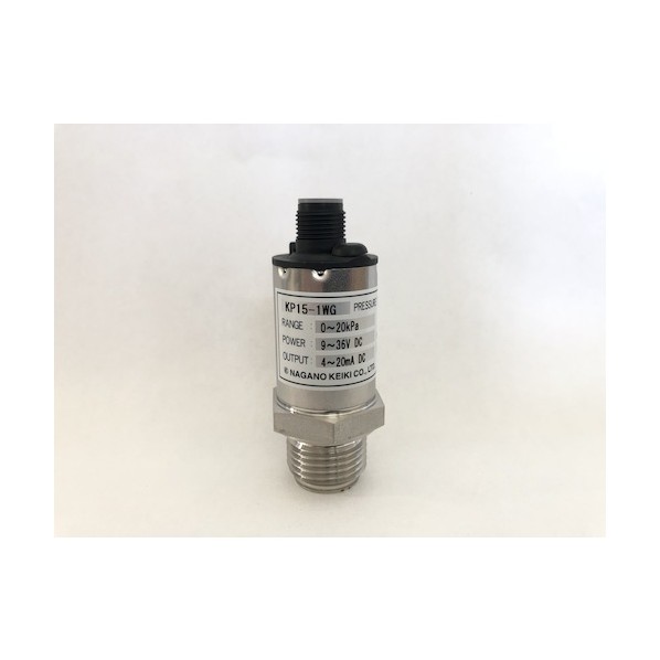 先端ダイヤフラム式圧力発信器 KP15ー1WG -10～10kPa KP15-1WG-J