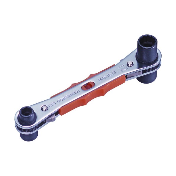 ネグロス電工 ラチェットメガネレンチ MAK1823 1個