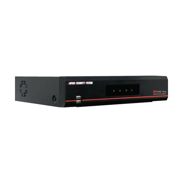 日本防犯システム システム 5メガピクセルAHD対応4CHデジタルレコーダー JS-RA6004-04 1点
