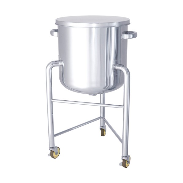 日東金属工業 鏡板型ステンレス汎用容器 脚付 300L DT-ST-L-77 1点