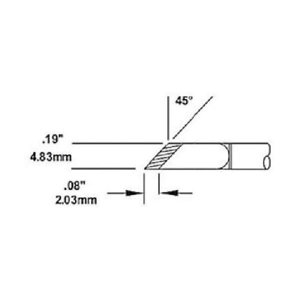 聞き入れる International Metcal CVつづき物 手当て薬莢 SMC-7KN0048S 1点 ハンダごて-DIY・工具