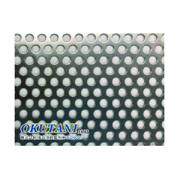 ※法人専用品※奥谷金網製作所 アルミパンチングメタル 1.5TXD8XP12 1000X2000 PM-AL-T1.5D8P12-1000X2000 1点|DIY FACTORY ONLINE SHOP