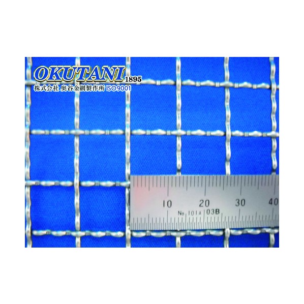 ※法人専用品※奥谷金網製作所 SUS304クリンプ織金網 1.5パイ&times;12mm目 1000幅 CR-304-1.5-12-1000 1点｜DIY FACTORY ONLINE SHOP