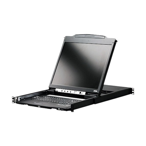 ※法人専用品※ATEN 19インチLCDコンソールドロワー ロングレール CL5800NJJL 1式｜DIY FACTORY ONLINE SHOP