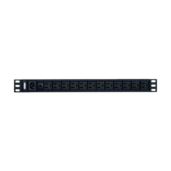 ATEN 12ポート ベーシックPDU 15A(最大) NEMA5-15R x 12口 省スペースタイプ PE0112A 1点｜DIY FACTORY ONLINE SHOP