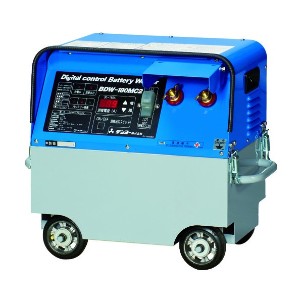 ※法人専用品※デンヨー バッテリー溶接機 溶接棒径2．0～4．0mm BDW-180MC2 1台｜DIY FACTORY ONLINE SHOP