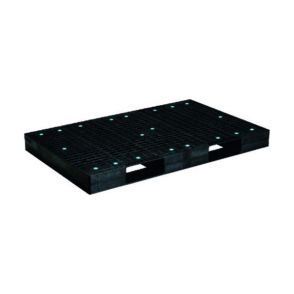 ※法人専用品※サンコー プラスチックパレット 820053 D2-115180F SK-D2-115180FBK 1点|DIY FACTORY ONLINE SHOP