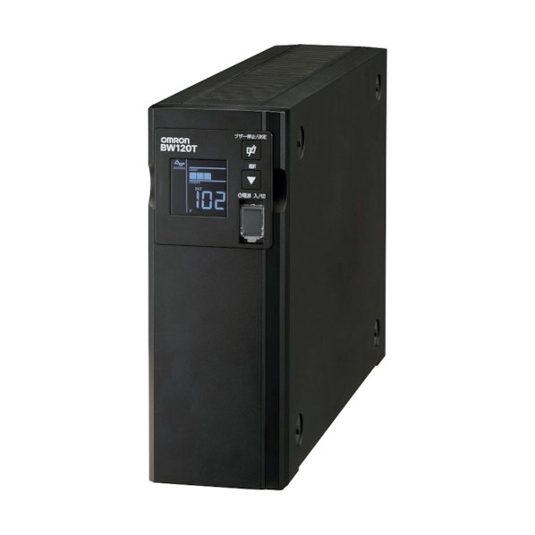 オムロン 常時商用(正弦波)/1200VA/730W/縦型 BW120T 1点