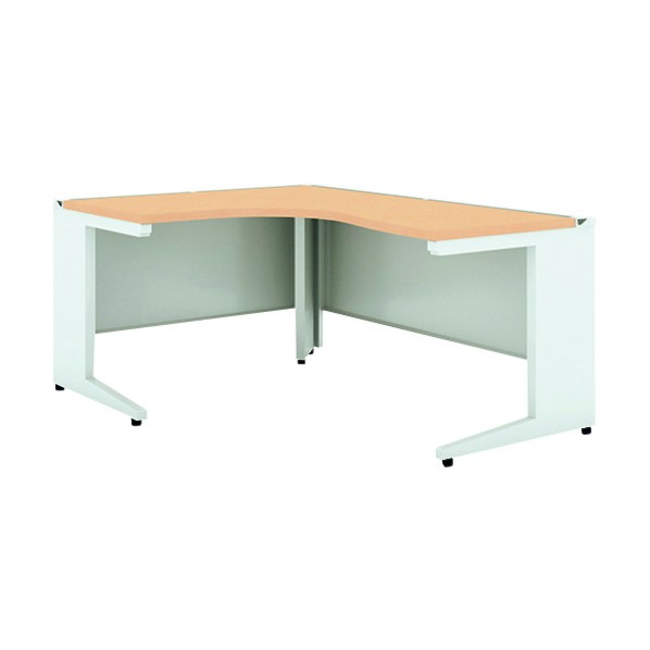 ※法人専用品※プラス 779948)US L型ワーク机UR-1612W-7L WM UR-1612W-7L WM/W4 1点|DIY FACTORY ONLINE SHOP