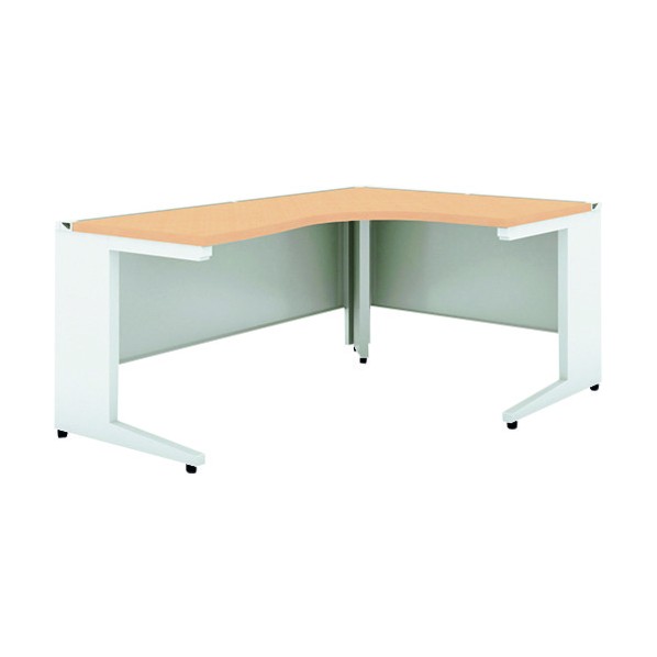 ※法人専用品※プラス 779954)US L型ワーク机UR-1612W-7R WM UR-1612W-7R WM/W4 1点｜DIY FACTORY ONLINE SHOP