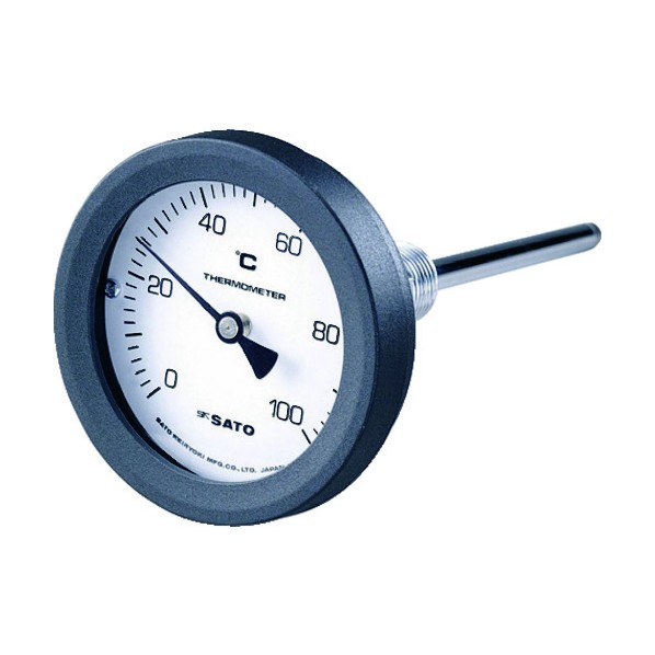 サトー バイメタル温度計 温度計 BM-S-75P0150℃50L2104-00 1個|DIY FACTORY ONLINE SHOP