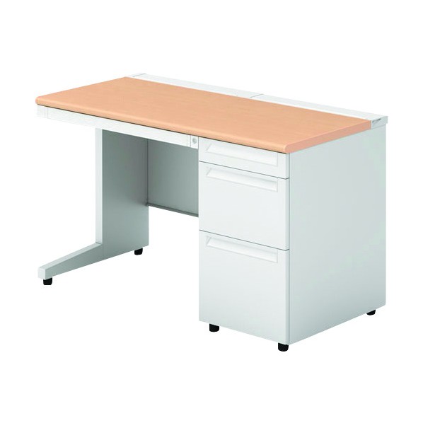 ※法人専用品※プラス 775642)US 片袖机 US-126D-3 WM/W4 1点|DIY FACTORY ONLINE SHOP