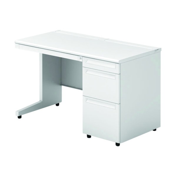 ※法人専用品※プラス 775641)US 片袖机 US-126D-3 WS/W4 1点|DIY FACTORY ONLINE SHOP
