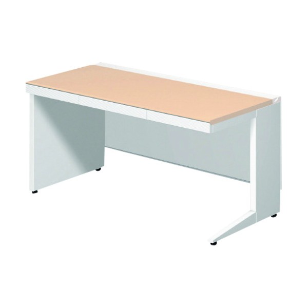 付け加える 673457)ステージオ 平机 ST-F147H-LP WS/BK 1点 オフィスデスク・テーブル-オフィス家具-インテリア・寝具・収納