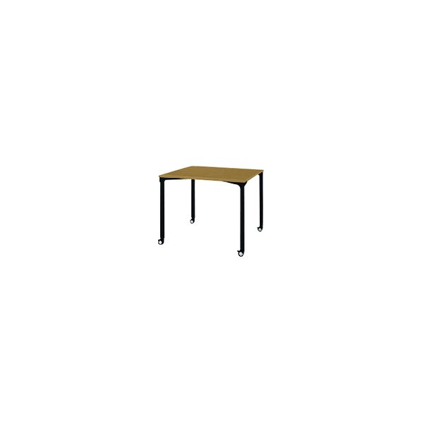 ※法人専用品※プラス 662937)ロンナ 会議テーブル NN-0909PKS T2/BK 1点|DIY FACTORY ONLINE SHOP