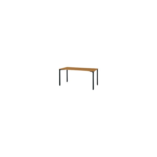 ※法人専用品※プラス 662781)ロンナ 会議テーブル NN-1507PAR T2/BK 1点|DIY FACTORY ONLINE SHOP
