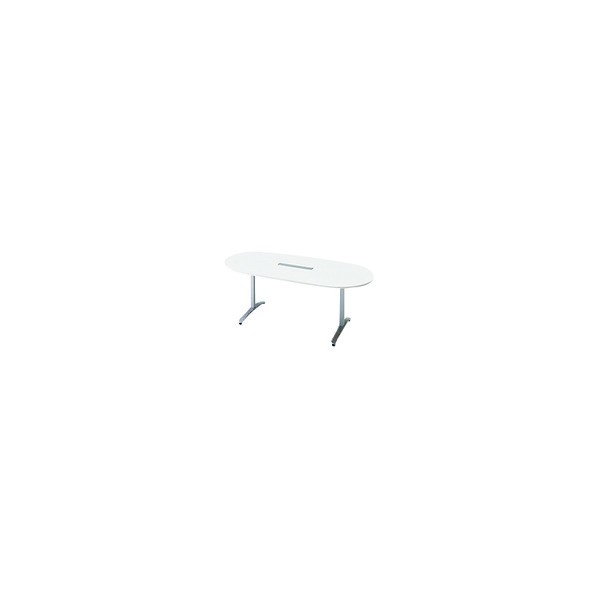 ※法人専用品※プラス 677427)ロンナ 会議テーブル NN-1809TAOH W4/M4 1点｜DIY FACTORY ONLINE SHOP