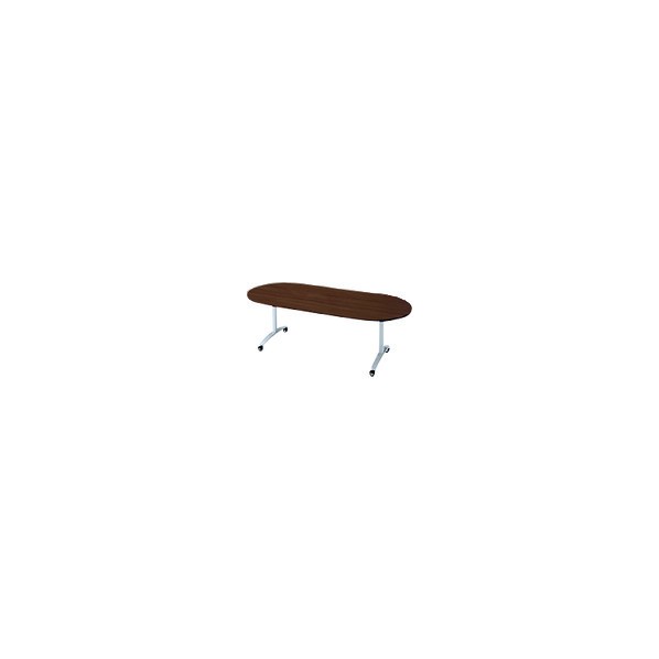 ※法人専用品※プラス 677774)ロンナ 会議テーブル NN-2110TKO LM/BK 1点|DIY FACTORY ONLINE SHOP