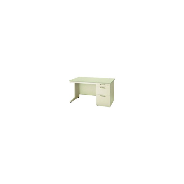 ※法人専用品※プラス 670080)LA 片袖机 LA-127D-3 LGY/LGY LA-127D-3 L/L 1点|DIY FACTORY ONLINE SHOP
