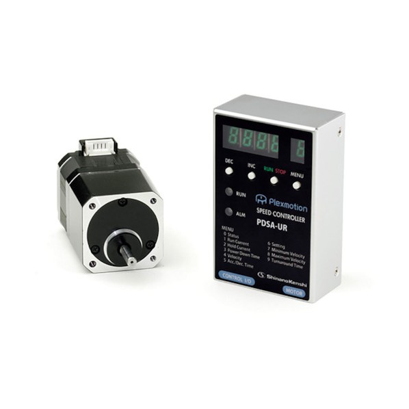 ※法人専用品※シナノケンシ 発振器内蔵スピードコントローラ&ステッピングモータセット CSA-URシリーズ CSA-UR42D1-SE 1点|DIY FACTORY ONLINE SHOP