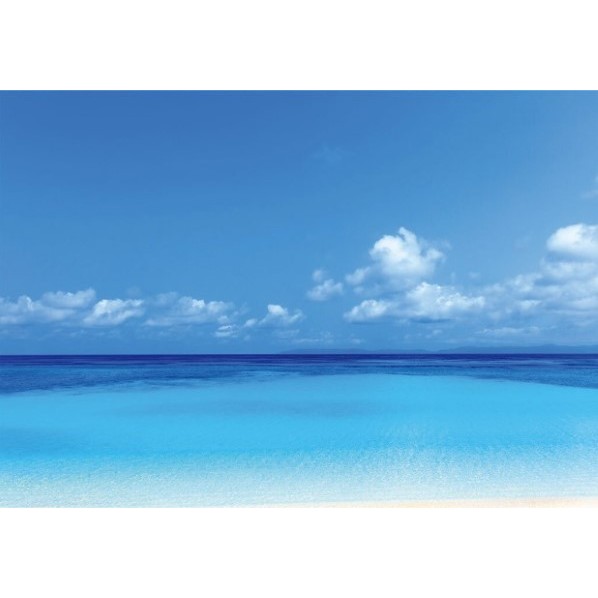 サンゲツ デジタルプリント壁紙 リザーブ（HIGH GRAFICA）風景写真 波照間島 ニシ浜 #1 Mサイズ（3巾） W2700mm×H1875mm HZ-7009M 1セット