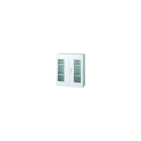 ※法人専用品※プラス 648256)L6 ガラス両開き保管庫 L6-A105AG-C W4 1点|DIY FACTORY ONLINE SHOP