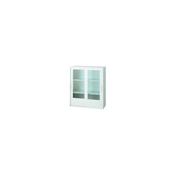 プラス 648340)L6 引違いガラス保管庫 L6-A105G-C W4 1点
