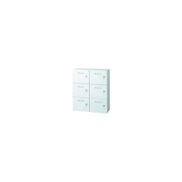 ※法人専用品※プラス 648450)L6 ダブルバーチカル庫 L6-A105VD W4 1点|DIY FACTORY ONLINE SHOP