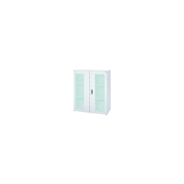 ※法人専用品※プラス 635706)LX-5 ガラス両開き保管庫 L5-105AG W4 1点|DIY FACTORY ONLINE SHOP