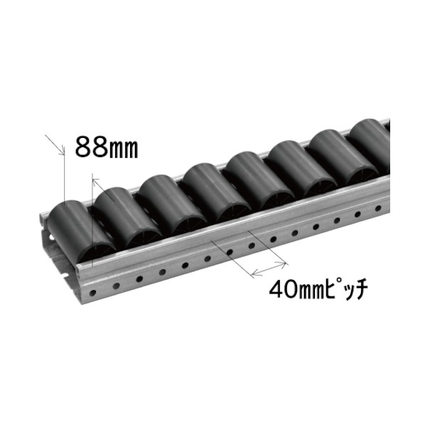 ※法人専用品※スペーシア スパホイール幅広 JB-590静電タイプ L＝2400 JB-59024D4 1点｜DIY FACTORY ONLINE SHOP