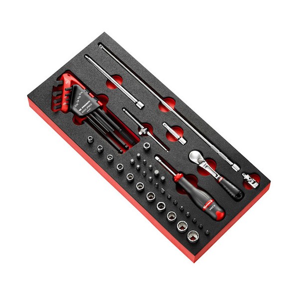 FACOM社 ソケットフォームモジュール MODM．RL2U 1/4 ロッキングラチェット アンド インチサイズ MODM.RL2U 1個